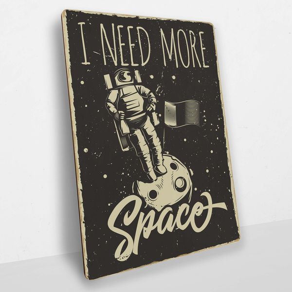 Постер дерев'яний Space А5 PSTRSBRMBL1120 фото