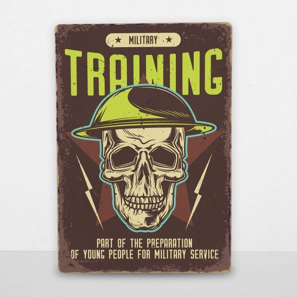 Постер деревянный Military А5 PSTRSBRMBL1588 фото