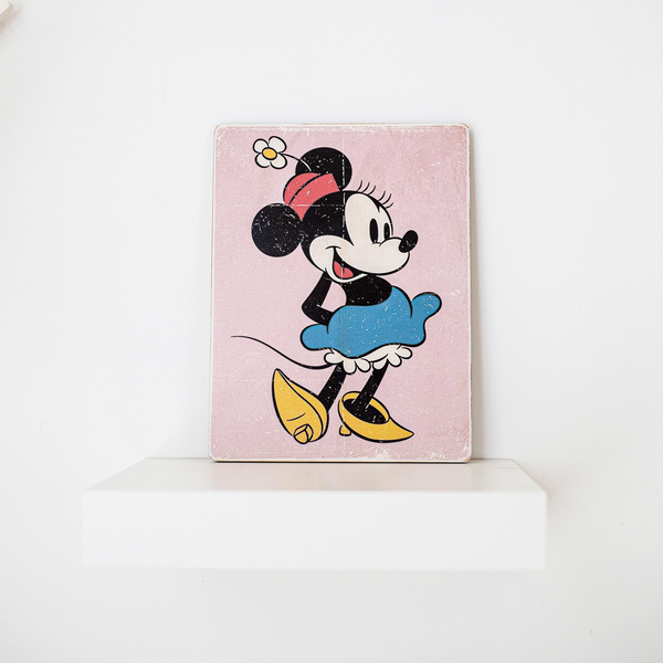 Постер дерев'яний Minnie Mouse А5 PSTRSBRMBL01 фото