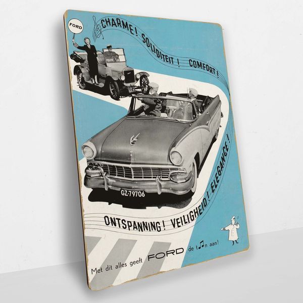 Постер деревянный Gray car А5 PSTRSBRMBL259 фото