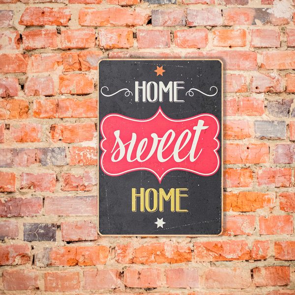 Постер дерев'яний Home Sweet Home А5 PSTRSBRMBL07 фото