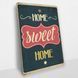Постер дерев'яний Home Sweet Home А5 PSTRSBRMBL07 фото 2