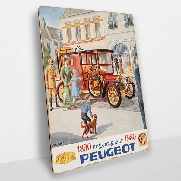 Постер дерев'яний Car Peugeot 4 А5 PSTRSBRMBL262 фото