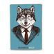 Постер дерев'яний Business wolf А5 PSTRSBRMBL1544 фото 1