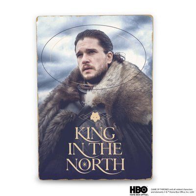 Дерев'яний постер Гра Престолів Jon Snow&trade; А4 wsgot105 фото
