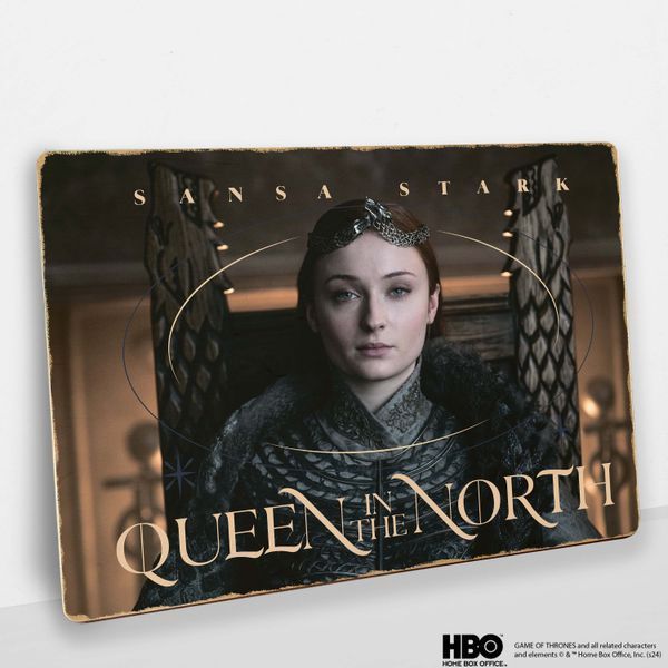 Деревянный постер Игра Престолов Sansa Stark&trade; А4 wsgot106 фото