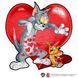 Фігурний дерев'яний пазл Tom & Jerry&trade; Закоханий XL wstj006 фото 2