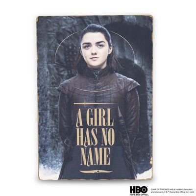 Дерев'яний постер Гра Престолів Arya Stark&trade; А4 wsgot107 фото