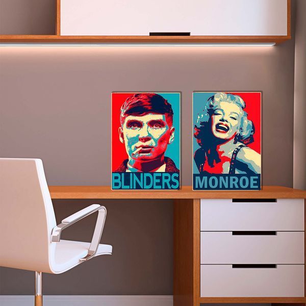 Постер дерев'яний Blinders А5 PSTRSBRMBL223 фото
