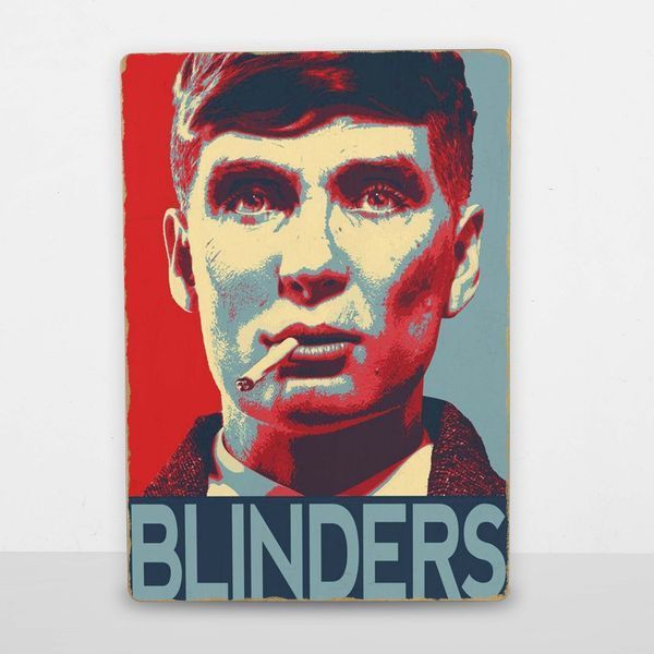 Постер дерев'яний Blinders А5 PSTRSBRMBL223 фото