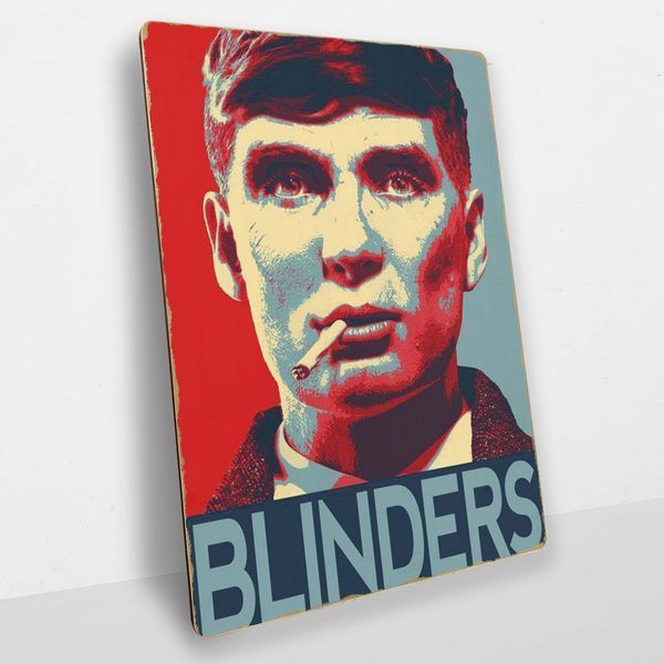 Постер дерев'яний Blinders А5 PSTRSBRMBL223 фото