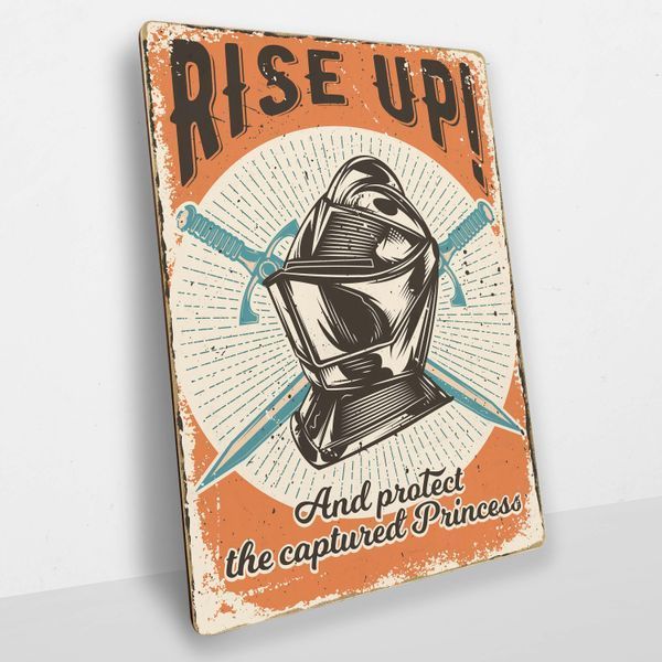 Постер деревянный Rise up А5 PSTRSBRMBL1552 фото