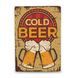 Постер дерев'яний Cold Beer А5 PSTRSBRMBL271 фото 1