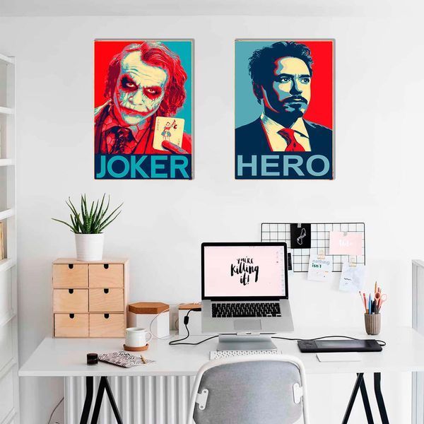 Постер дерев'яний Hero А5 PSTRSBRMBL166 фото