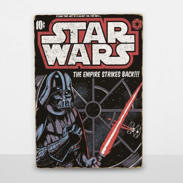 Постер дерев'яний Dart from Star Wars А5 PSTRSBRMBL277 фото