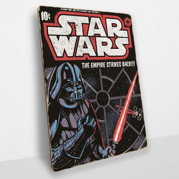 Постер дерев'яний Dart from Star Wars А5 PSTRSBRMBL277 фото