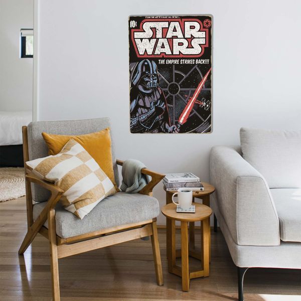 Постер дерев'яний Dart from Star Wars А5 PSTRSBRMBL277 фото