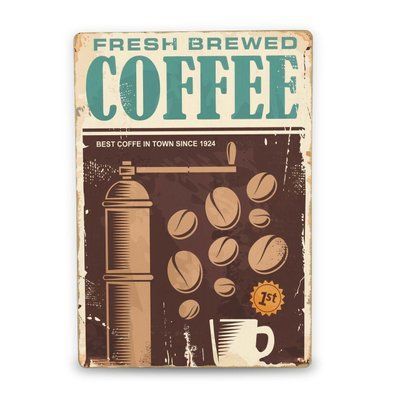 Постер дерев'яний Coffee А5 PSTRSBRMBL1096 фото