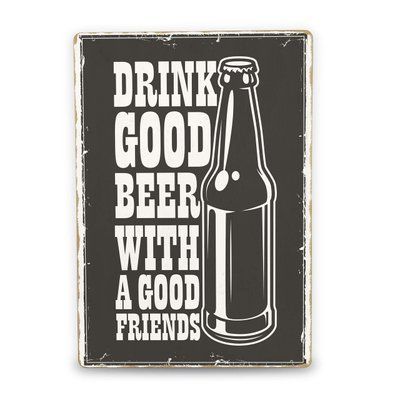 Постер дерев'яний Drink Good А5 PSTRSBRMBL1168 фото