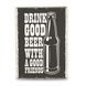 Постер дерев'яний Drink Good А5 PSTRSBRMBL1168 фото 1