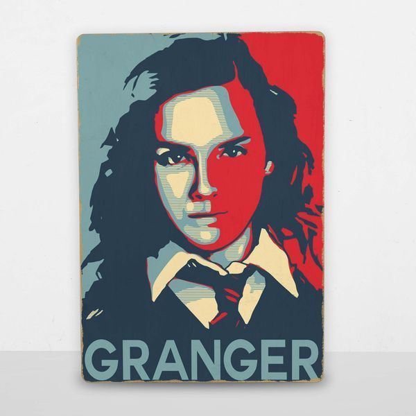 Постер деревянный Hermione Granger А5 PSTRSBRMBL81 фото
