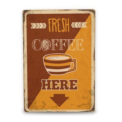 Постер дерев'яний Fresh Coffee А5 PSTRSBRMBL1100 фото