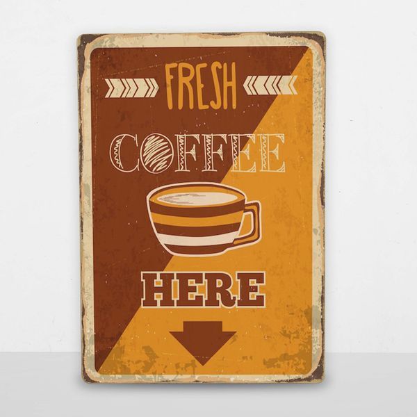Постер дерев'яний Fresh Coffee А5 PSTRSBRMBL1100 фото