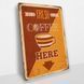 Постер дерев'яний Fresh Coffee А5 PSTRSBRMBL1100 фото 2