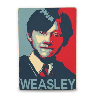Постер деревянный Ron Weasley А5 PSTRSBRMBL84 фото