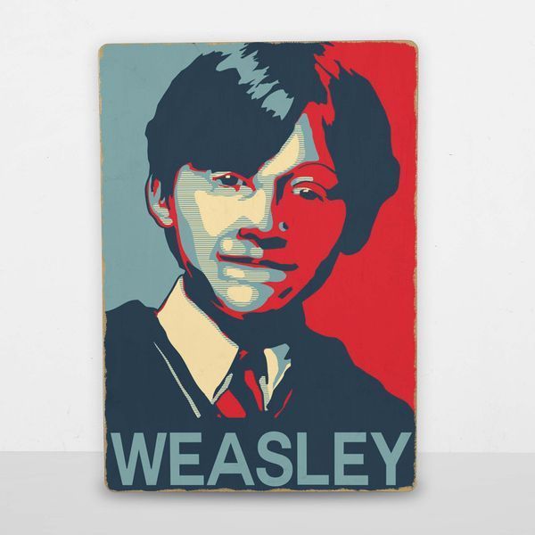 Постер деревянный Ron Weasley А5 PSTRSBRMBL84 фото
