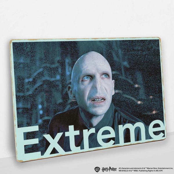 Дерев'яний постер Гаррі Поттер Лорд Волдеморт (Extreme) А4 wsncp006 фото