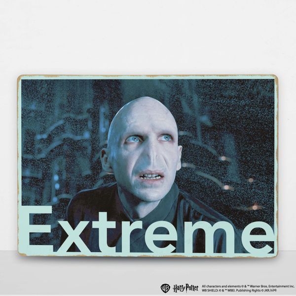 Дерев'яний постер Гаррі Поттер Лорд Волдеморт (Extreme) А4 wsncp006 фото