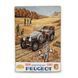 Постер дерев'яний Car Peugeot 3 А5 PSTRSBRMBL235 фото 1