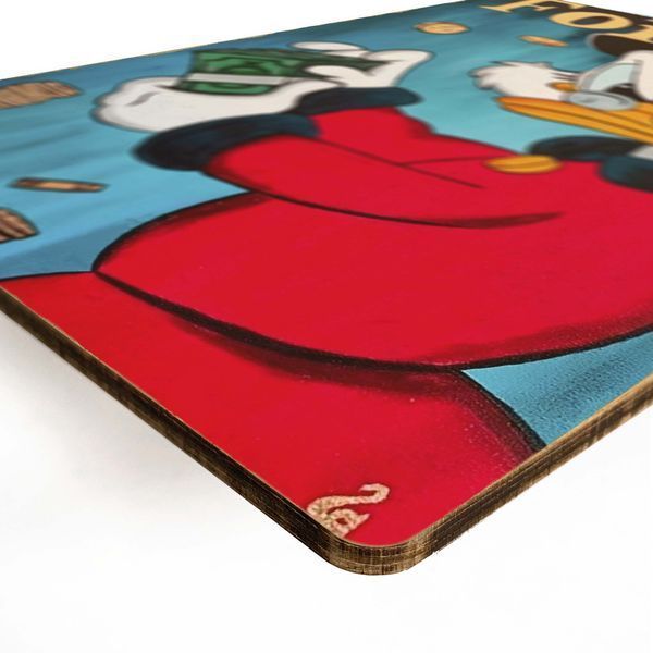 Постер деревянный Scrooge McDuck А5 PSTRSBRMBL87 фото