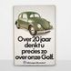 Постер дерев'яний Car Volkswagen А5 PSTRSBRMBL238 фото 6