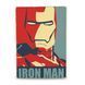 Постер дерев'яний Iron man А5 PSTRSBRMBL181 фото 1