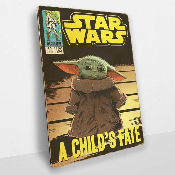 Постер дерев'яний Star Wars А5 PSTRSBRMBL196 фото