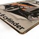 Постер деревянный Orange car А5 PSTRSBRMBL250 фото 3